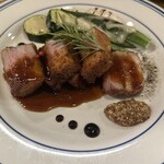 横須賀夜市 - 美湯豚のグリル