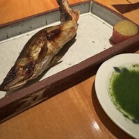 旬房 - 鮎の塩焼き