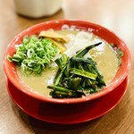 天下一品 - 料理写真:こってりMAX にらニンニク ワンタン