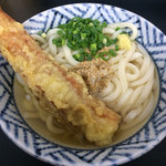 かけ小180円竹輪天80円