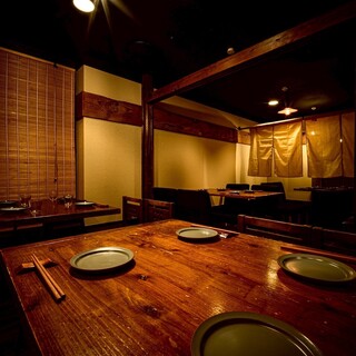 大小宴会に使える半個室多数あり！貸し切りもOKです！