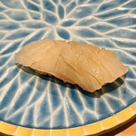 広島 鮨 天ぷら いわい - ひらめ