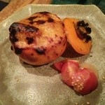 ちそう屋 コイン - 牡蠣と柿の釜焼き