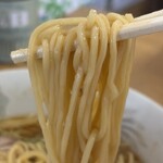 生姜ラーメン みづの - 麺箸あげ