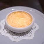 ARMONICO - オレンジのザバイオーネと白ワインのジュレ