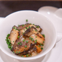 ARMONICO - 臼杵市深江の鮑とジロール茸のリゾット　磯の滋味と山の恵み