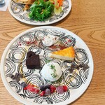 CAFE&DINING&BAR「無題」 - デザートプレート