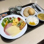 Toyoko Inn Frankfurt am Main Hauptbahnhof - 料理写真:1日目