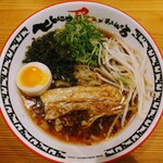 とんこつ愛があふれてる ラーメン とりこ - 令和7年8月 モーニング(7:00〜10:30)
豚醤手揉み中華そば醤油 税込780円