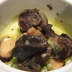 ブラッセリー トモ - セカンドアミューズ　エスカルゴのガーリックバター