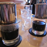 ホンハ - ベトナムコーヒー♪コンディスミルク入ってます☆