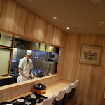 温味 - カウンター席