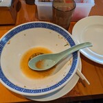 長浜豚骨まるえいラーメン - ご馳走様でした！