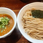 麺屋 えん寺 - ベジポタ辛つけ麺(大盛り)