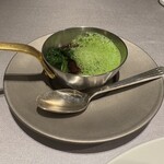 ASAHINA Gastronome - 黒毛和牛＆ホワイトアスパラガス フィレ肉をロティ ブレザオラのベール、モリーユ茸のファルシ