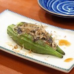 温鮮酒場 ちょんまげ - 焼き八代オクラ
