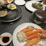 海鮮ブッフェダイニング 銀座八芳 - やはり味はズワイが美味しい！10本以上は軽くペロリ