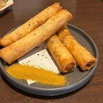 酒呑気 びんご - チョリソーの春巻き