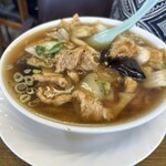 市場食堂 中華 美山 - 肉そば