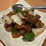 食べ放題 餃子や - 酢豚　お肉の量もちゃんとしていて美味しかったです♪