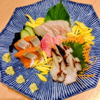 和食 いぶり別邸 - お刺身三点盛り