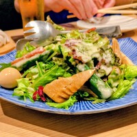和食 いぶり別邸 - 燻製野菜のサラダ仕立て