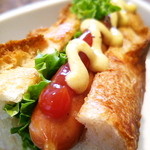 SONKA - ホットドッグ 細いけどジューシーなソーセージ2本入り 2014.10.18