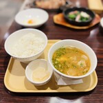 ガスト - 豚汁和食セット(これに別途ひじきが付属)