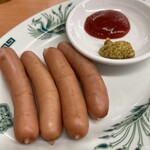 日高屋 - ウィンナー