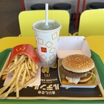 マクドナルド - 料理写真:ビックマックLセット (ファンタメロン) 2025/5/14