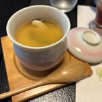 杏花亭 - 鯛の茶碗蒸し