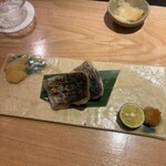 鮨処 ざね - サワラの塩焼き