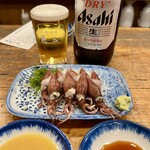 魚三酒場 - ほたるいかボイル
