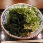 丸亀製麺 - ぶっかけうどん（大）