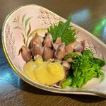 深夜めし雑小屋 - ホタルイカ酢みそ