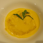 リストランテ サクラ - ＜2014年10月＞ズワイ蟹と人参のフラン　エストラゴンの香り