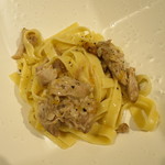リストランテ サクラ - ＜2014年10月＞自家製パスタ　ダイヤモンドポークの白ワインソース