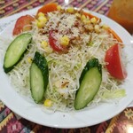 スバーアランバ - グリーンサラダ500円