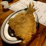 みますや - 魚フライは日によって具が変わると説明を受けて廿余年、アジ以外が出てきたことは、ない。以前はしっぽがなかった。