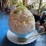 おまめよしこのかき氷 - ライムシャインジャスミン