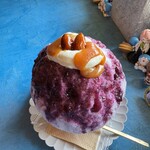 おまめよしこのかき氷 - キャンベル紅茶アマレット