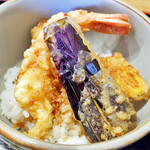 彦屋 - 小海老天丼