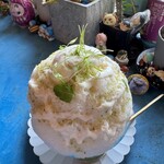 おまめよしこのかき氷 - ライムシャインジャスミン