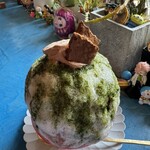 おまめよしこのかき氷 - アマゾンカカオミント