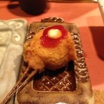 ぎんざ磯むら - サーモンとチーズのベーコン巻