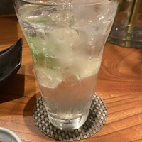 魚とおばんざい 泉士 - 生レモンサワー