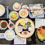 秀花園 湯の花膳 - 朝食セット