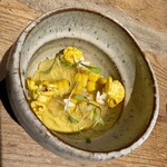 MORETHAN GRILL - オシャレすぎる冷製コーンスープ