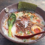 いしぐふーらーめん - 担々麺 全部乗せ