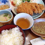 パレス和光 - もち豚の豚カツ定食